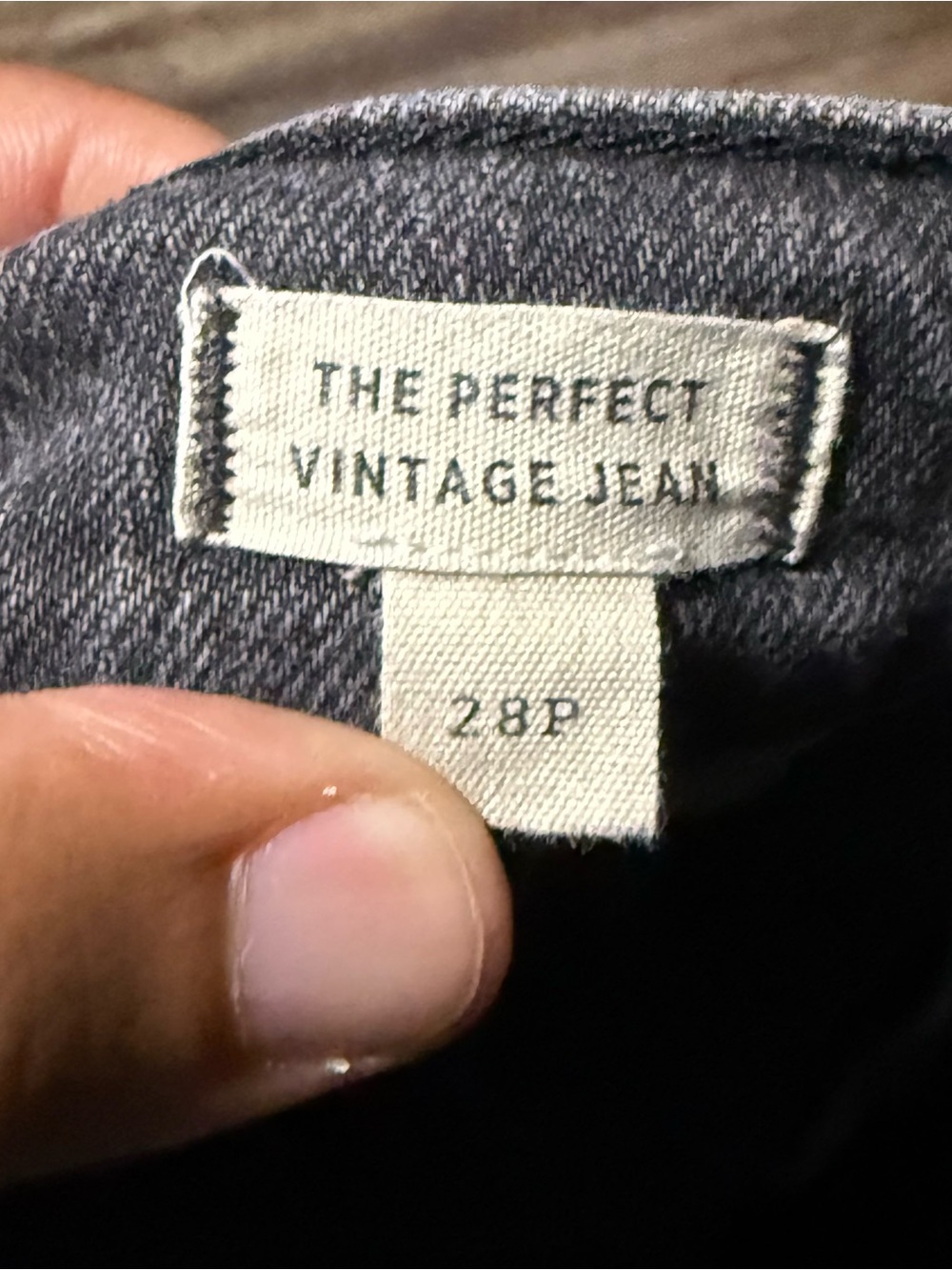 Madewell The Perfect Vintage Jeans Women's 28p Straight Cropped Leg in Lunar Was - Picture 4 of 7
